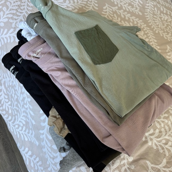 Jack & Jones LONG LINE FIT NOA T-SHIRT - Picture 1 of 1